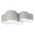 MONA NATURE Lampa sufitowa 5 6593 TK Lighting Biały Len