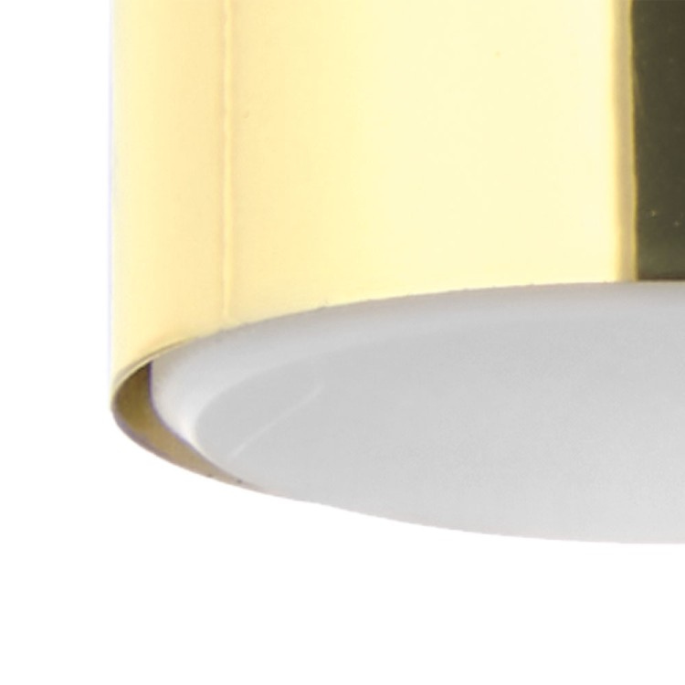 TOP GOLD Lampa sufitowa 1 GX53 6096 TK Lighting Złoty Złoty