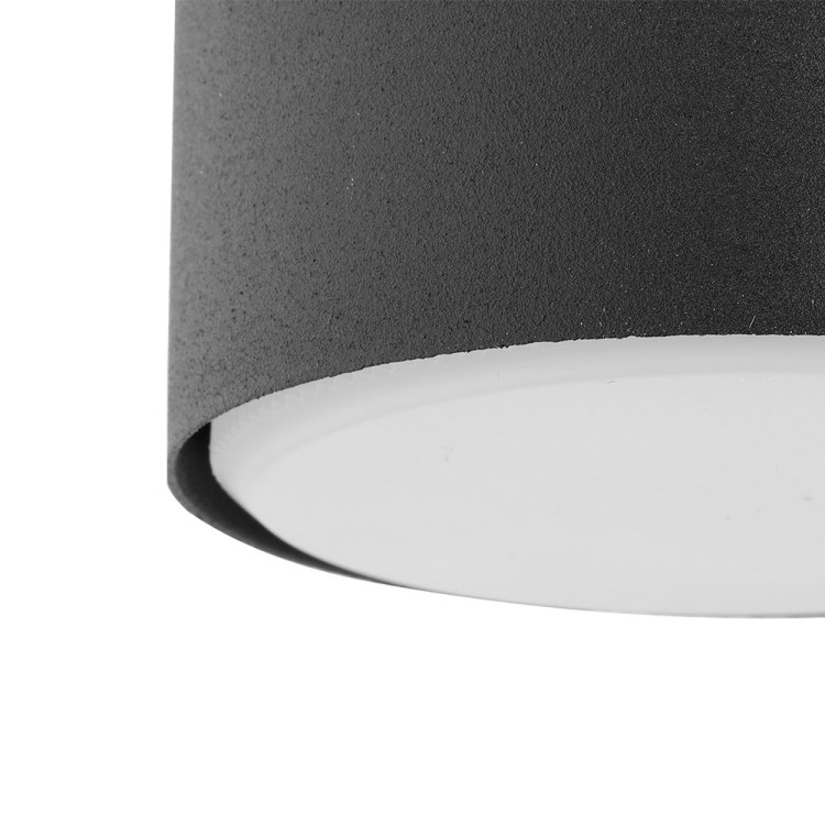 TOP BLACK Lampa sufitowa 1 GX53 6241 TK Lighting Czarny Czarny