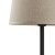 CHICAGO LINEN Lampka nocna 1 5150 TK Lighting Czarny Len