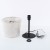 CHICAGO LINEN Lampka nocna 1 5150 TK Lighting Czarny Len
