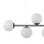 CELESTE Lampa wisząca 5 6219 TK Lighting Czarny Biały