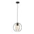 JAULA Lampa wisząca 1 6251 TK Lighting Czarny Złoty, Czarny