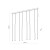 PIANO GOLD Lampa wisząca 8 6423 TK Lighting Czarny Złoty