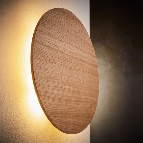 LUNA WOOD DĄB 300 Kinkiet 3 3377 TK Lighting Dąb, Czarny Dąb