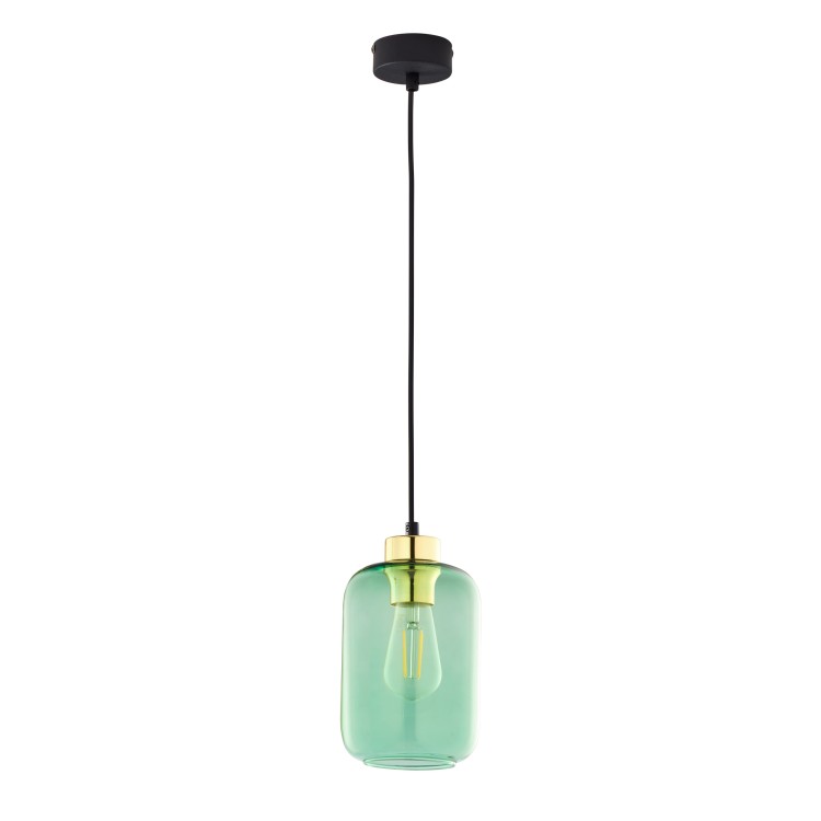 MARCO GREEN Lampa wisząca 1 6696 TK Lighting Złoty, Czarny Zielony