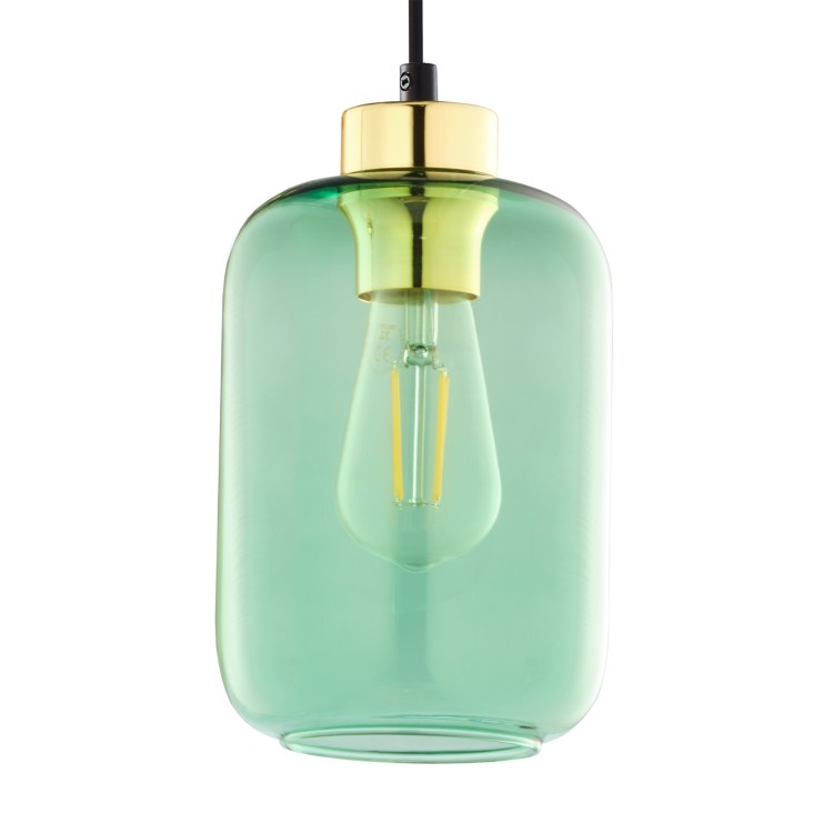 MARCO GREEN Lampa wisząca 1 6696 TK Lighting Złoty, Czarny Zielony