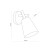 VAIO NATURE Kinkiet 1 573 TK Lighting Sosna, Czarny Len