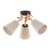 VAIO NATURE Lampa sufitowa 3 574 TK Lighting Sosna, Czarny Len