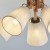 VAIO NATURE Lampa sufitowa 5 575 TK Lighting Sosna, Czarny Len