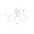 VAIO NATURE Lampa sufitowa 5 575 TK Lighting Sosna, Czarny Len