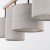 DEVA NATURE Lampa wisząca 4  FSC 100%, SA-COC-006060 6108 TK Lighting Sosna, Czarny Len
