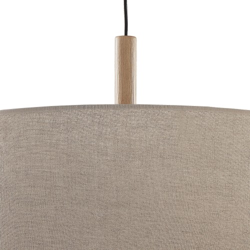DEVA NATURE Lampa wisząca 1 6107 TK Lighting Sosna, Czarny Len, Beżowy