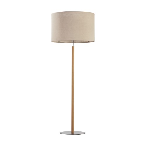 DEVA NATURE Lampa podłogowa 1 5199 TK Lighting Sosna, Czarny Len