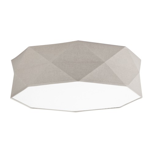 KANTOOR NATURE Lampa sufitowa 4  520 6195 TK Lighting Biały Len, Biały