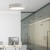 KANTOOR NATURE Lampa sufitowa 6 780 6196 TK Lighting Biały Len, Biały