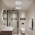 PORI WHITE Plafon łazienkowy 2XE27 IP 44 864 TK Lighting Biały Biały