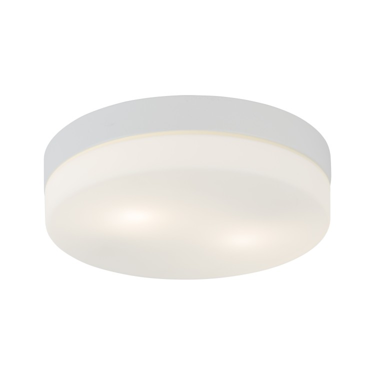 PORI WHITE Plafon łazienkowy 2XE27 IP 44 864 TK Lighting Biały Biały