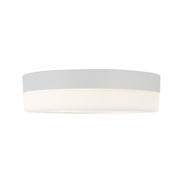 PORI WHITE Plafon łazienkowy 2XE27 IP 44 864 TK Lighting Biały Biały