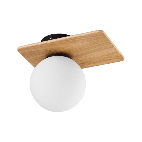 BIANCA WOOD Lampa sufitowa 1 4540 TK Lighting Biały, Sosna Biały