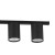 LOGAN BLACK Lampa sufitowa 3 4565 TK Lighting Czarny Czarny