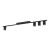LOGAN BLACK Lampa sufitowa 4 4566 TK Lighting Czarny Czarny