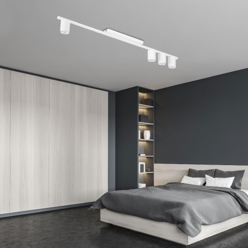 LOGAN WHITE Lampa sufitowa 4 4571 TK Lighting Biały Biały