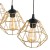 DIAMOND NEW BLACK/GOLD Lampa wisząca 3 Listwa 4642 TK Lighting Czarny Złoty