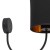 TORENS BLACK Kinkiet 1 4593 TK Lighting Czarny Złoty, Czarny