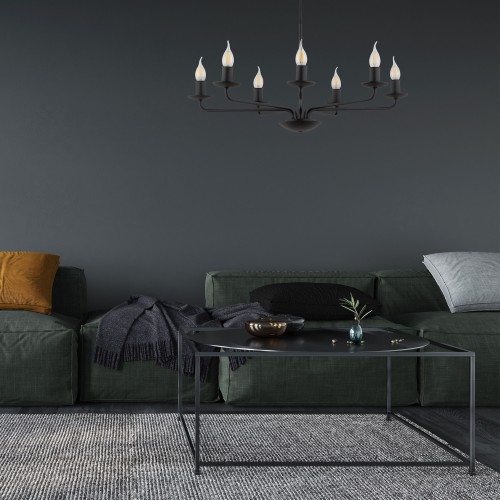 LIMAL Lampa wisząca 7 4613 TK Lighting Czarny