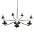 LIMAL Lampa wisząca 7 4613 TK Lighting Czarny