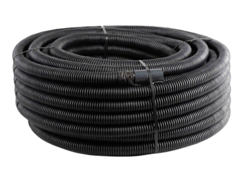 Rura karbowana Arot RDG 50 czarna UV do ziemi 50m dwuwarstwowa RDG50CZ-50 Elmark Arota z pilotem peszel