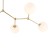 FAIRY GOLD Lampa sufitowa 6 3532 TK Lighting Złoty Biały