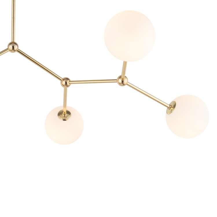 FAIRY GOLD Lampa sufitowa 6 3532 TK Lighting Złoty Biały