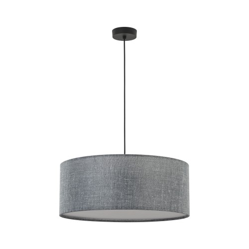 EARTH Lampa wisząca 3 4654 TK Lighting Czarny Grafitowy, Biały