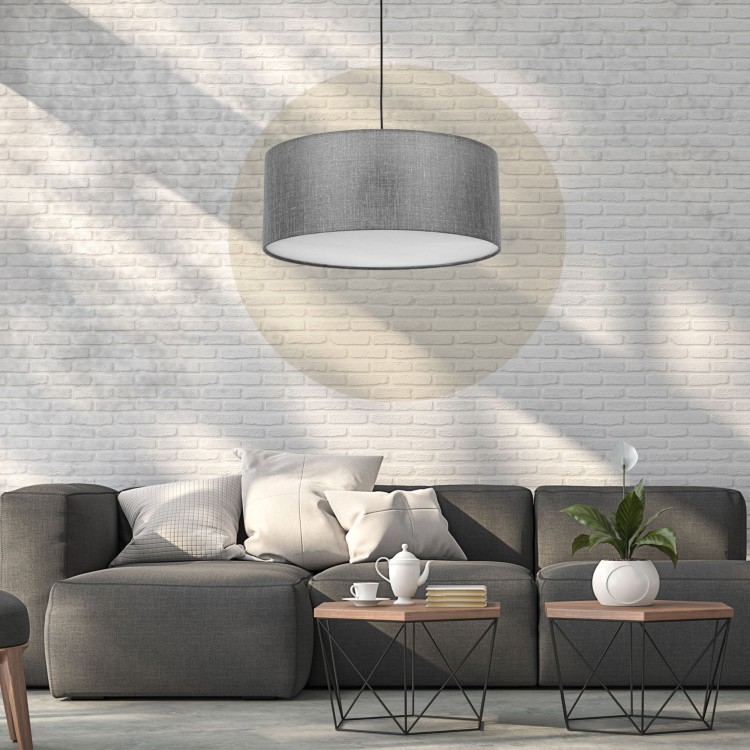EARTH Lampa wisząca 3 4654 TK Lighting Czarny Grafitowy, Biały