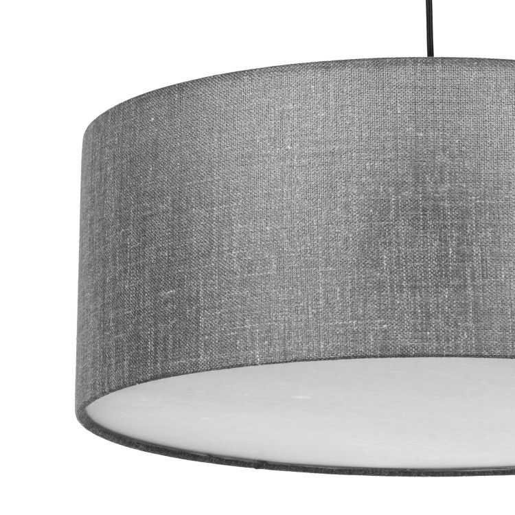 EARTH Lampa wisząca 3 4654 TK Lighting Czarny Grafitowy, Biały