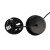 EARTH Lampa wisząca 3 4654 TK Lighting Czarny Grafitowy, Biały