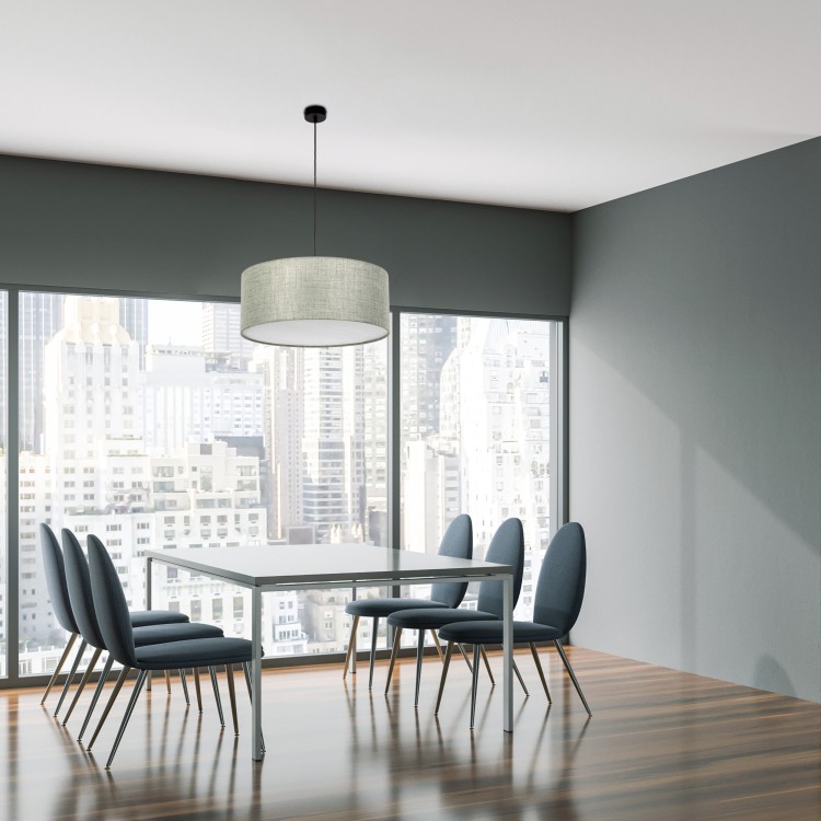 EARTH Lampa wisząca 3 4657 TK Lighting Czarny Zielony