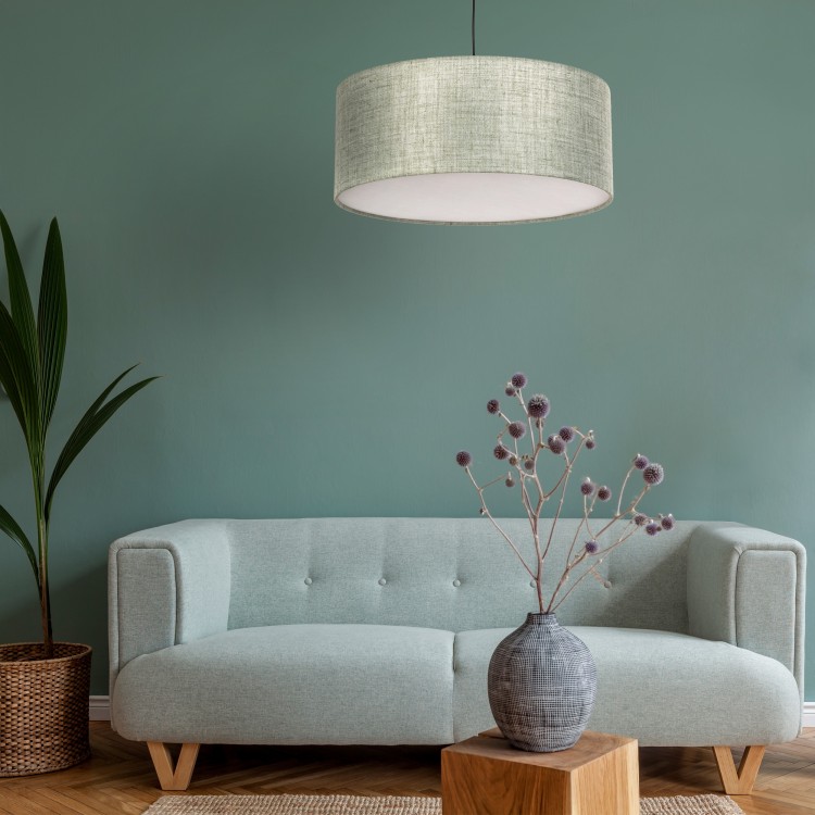 EARTH Lampa wisząca 3 4657 TK Lighting Czarny Zielony