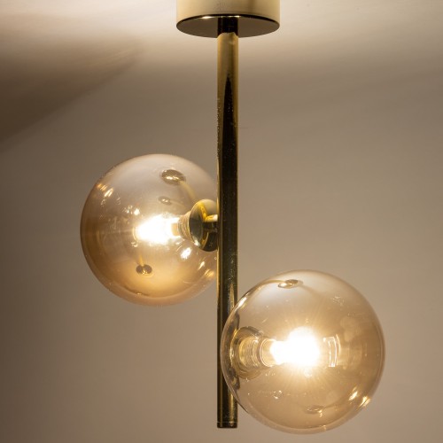 ESTERA GOLD Lampa sufitowa 2 4547 TK Lighting Złoty Bursztynowy