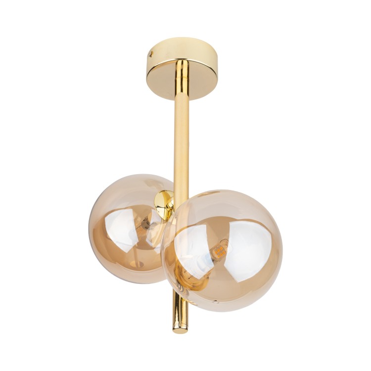 ESTERA GOLD Lampa sufitowa 2 4547 TK Lighting Złoty Bursztynowy