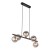 ESTERA BLACK Lampa wisząca 5 6707 TK Lighting Czarny Czarny