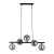 ESTERA BLACK Lampa wisząca 5 6707 TK Lighting Czarny Czarny
