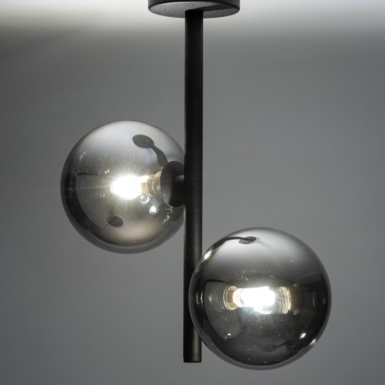 ESTERA BLACK Lampa sufitowa 2 6706 TK Lighting Czarny Czarny