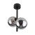 ESTERA BLACK Lampa sufitowa 2 6706 TK Lighting Czarny Czarny