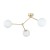 FAIRY GOLD Lampa sufitowa 3 6471 TK Lighting Złoty Biały