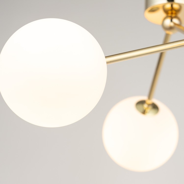 FAIRY GOLD Lampa sufitowa 3 6471 TK Lighting Złoty Biały