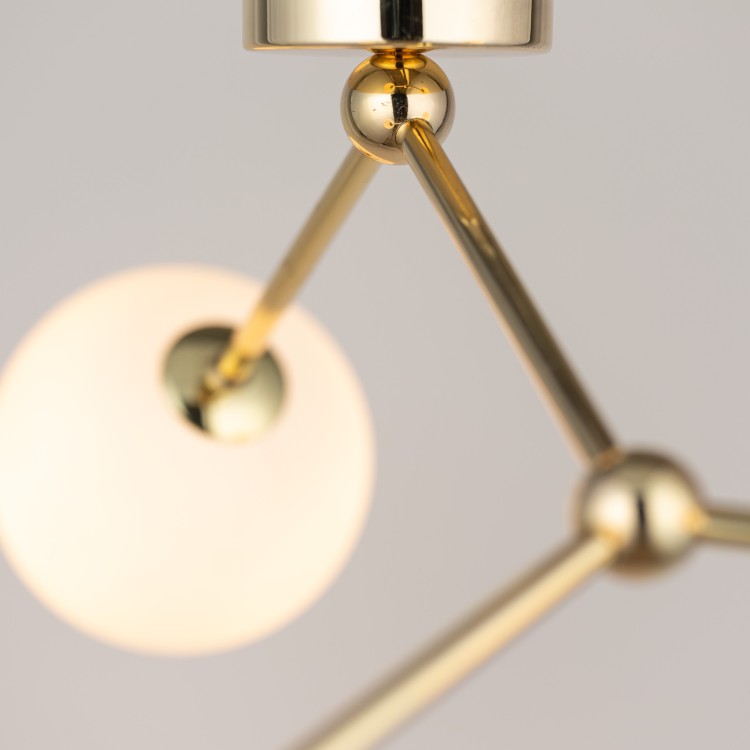 FAIRY GOLD Lampa sufitowa 3 6471 TK Lighting Złoty Biały