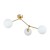 FAIRY GOLD Lampa sufitowa 3 6471 TK Lighting Złoty Biały